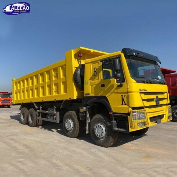 Howo Used 12 Wheelers Dump Truck 8x4 5